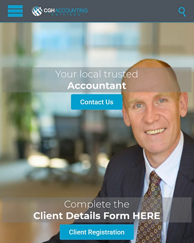 Google local search optimization showing CGH Accounting as a trusted local accountant